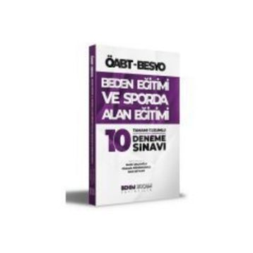 ÖABT Beden Eğitimi ve Sporda Alan Eğitimi Tamamı Çözümlü 10 Deneme - Benim Hocam Yayınları