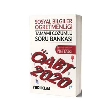 ÖABT Sosyal Bilgiler Öğretmenliği Tamamı Çözümlü Soru Bankası Yediiklim Yayınları