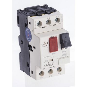OAG 1-6 2,5 A Motor Koruma Şalteri