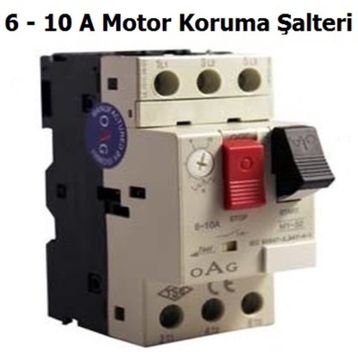 OAG 6-10 A Motor Koruma Şalteri