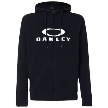 Oakley Bark 2.0 Full Zip Black White Erkek Sweatshirt