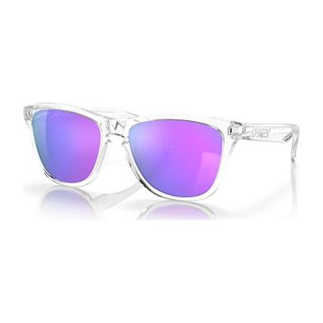 Oakley OAK 9013 9013H7 55 Frogskins Erkek Aynalı Kare Şeffaf Güneş Gözlüğü
