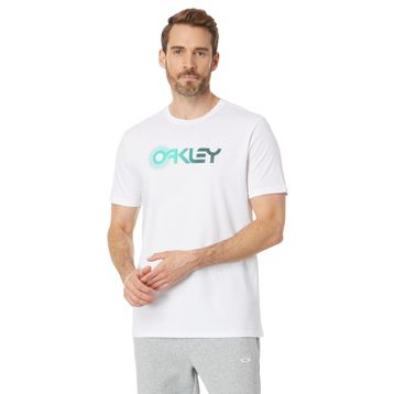 Oakley Rings Beyaz Kısa Kollu Erkek T-shirt