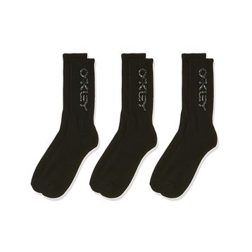 Oakley Siyah B1b Socks 2.0 (3 Pcs) Erkek Çorap