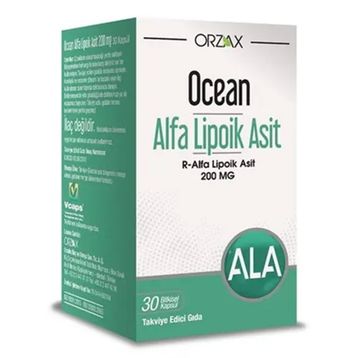 Ocean Alfa Lipoik Asit 200 mg 30 Kapsül