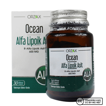 Ocean Alfa Lipoik Asit 600 mg 30 Tablet