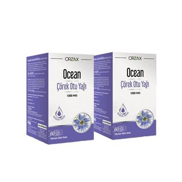 Ocean Çörek Otu Yağı 1000 mg 2x60 Kapsül