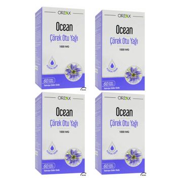 Ocean Çörek Otu Yağı 1000 mg 4x60 Kapsül