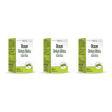 Ocean Ginkgo Biloba 30 Kapsül