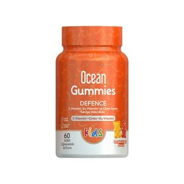 Ocean Gummies Defence Kids 60 Çiğnenebilir Jel Form