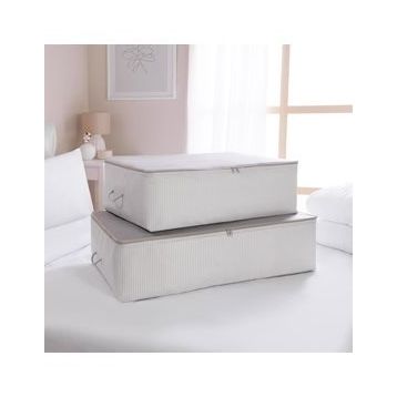Ocean Home 2'li Gri Stuff Things Baza Altı Hurç Set