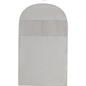 Ocean Home 60x100 cm Textile Gri Balıksırtı Elbise Kılıfı