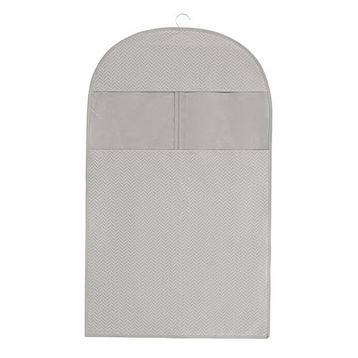 Ocean Home 60x100 cm Textile Gri Balıksırtı Elbise Kılıfı