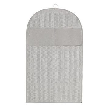 Ocean Home 60x100 cm Textile Gri Balıksırtı Elbise Kılıfı
