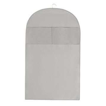 Ocean Home 60x100 cm Textile Gri Balıksırtı Elbise Kılıfı