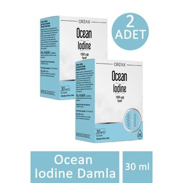 Ocean Iodine İyot 150 mcg 2x30 ml Damla