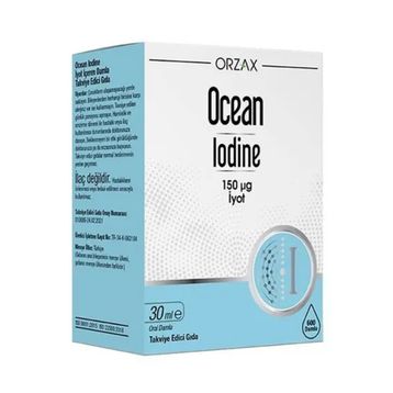 Ocean Iodine İyot 150 mcg 30 ml Damla