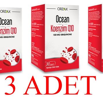 Ocean Koenzim Q10 100 mg 3x30 Kapsül