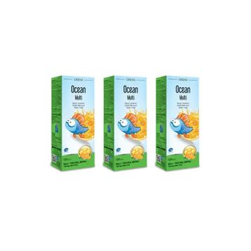Ocean Multi Kral Şakir Vitamin Mineral Ballı Portakal Aromalı 150 ml Balık Yağı