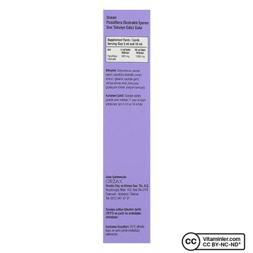 Ocean Passiflora 600 mg İçeren 150 ml Sıvı