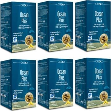 Ocean Plus Omega 3 6x30 Kapsül Balık Yağı