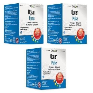 Ocean Pulse Omega-3 Ubiquinol K2-D3 Vitamini 3x30 Kapsül