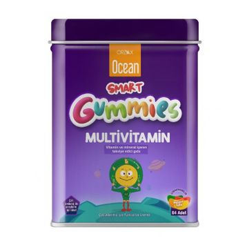 Ocean Smart Gummies Multivitamin 64 Çiğnenebilir Jel Form