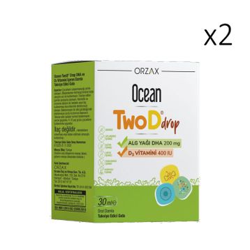 Ocean TwoDrop Vitamin D3 30 ml Damla