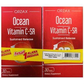 Ocean Vitamin C-SR 500 mg 30 Tablet