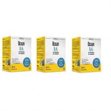 Ocean Vitamin D3 K2 20 ml Damla