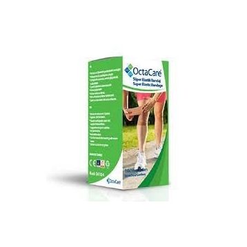 OctaCare 10 cm x 4.5 m Süper Elastik Bandaj
