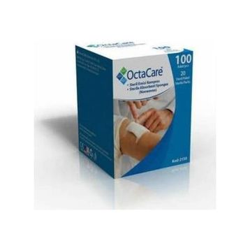 Octacare 100'Lü Spanç Gaz Kompres Gazlı Bez