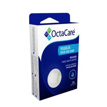 OctaCare 20 Adet Yuvarlak Yara Bandı