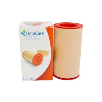 OctaCare 5 m × 10 cm Bez Tıbbi Flaster