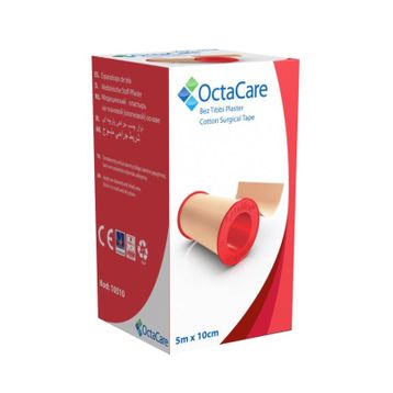 OctaCare 5 m × 10 cm Bez Tıbbi Flaster