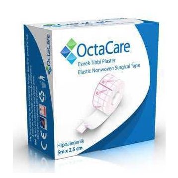 OctaCare 5 m x2.5 cm Esnek Tıbbi Flaster