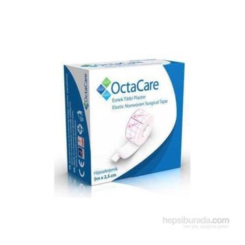 OctaCare 5 m x2.5 cm Esnek Tıbbi Flaster