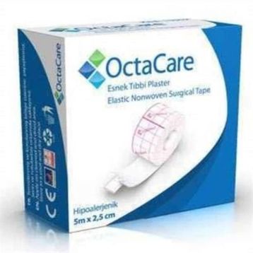 OctaCare 5 m x2.5 cm Esnek Tıbbi Flaster