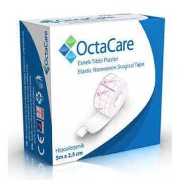 OctaCare 5 m x2.5 cm Esnek Tıbbi Flaster