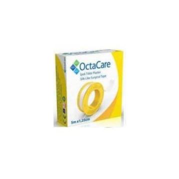 OctaCare 5 mt x 1.25 cm Tıbbi İpek Flaster