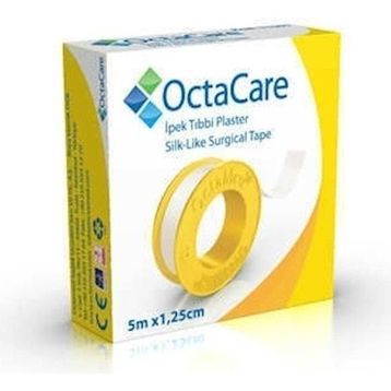 OctaCare 5 mt x 1.25 cm Tıbbi İpek Flaster
