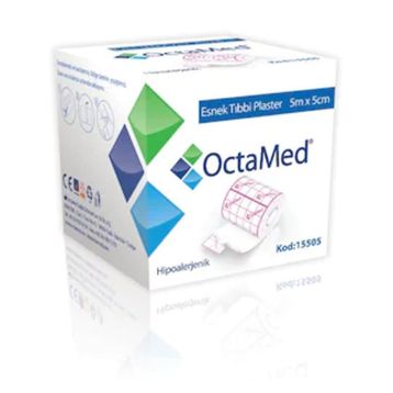 OctaCare 5 mt x 5 cm Esnek Flaster