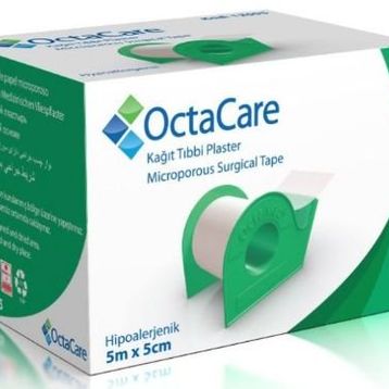 OctaCare 5 mt x 5 cm Kağıt Tıbbi Plaster
