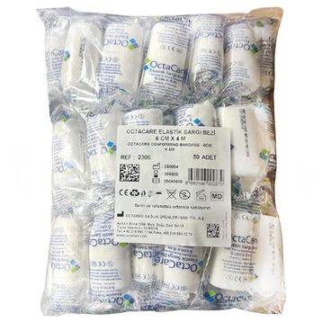 OctaCare 6 cm 4 mt Elastik Sargı Bezi