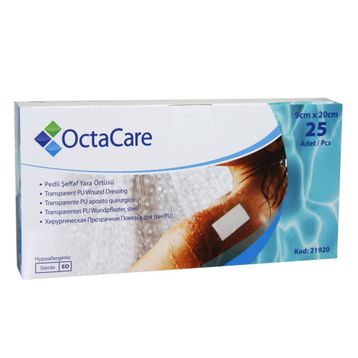 OctaCare Şeffaf PU Yara Örtüsü