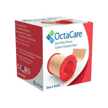 Octamed 5 m x 5 cm Tıbbi Bez Flaster