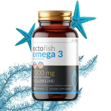 Octofish Omega-3 30 Kapsül Balık Yağı