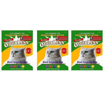 Odorless Micro 3x6 kg Kedi Kumu