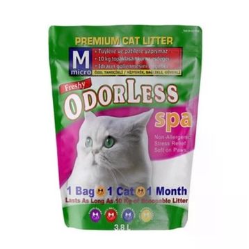 Odorless Micro Kristal 3.8 lt Kedi Kumu