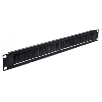 ODS 131UCMV1T 1U Siyah Fırçalı Tip Yatay Organizer